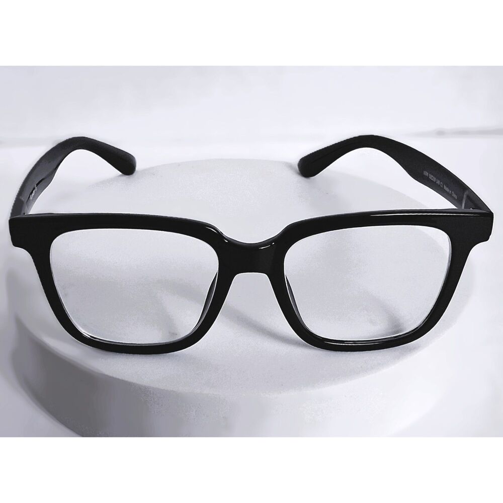 Firmoo Piano Black C1 S574 53-19-149 Full Rim Square Eyeglasses Frames